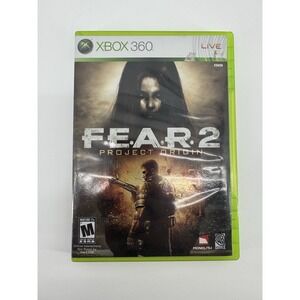 F.E.A.R. 2 Project Origin Microsoft Xbox 360 Game CIB Manual Included